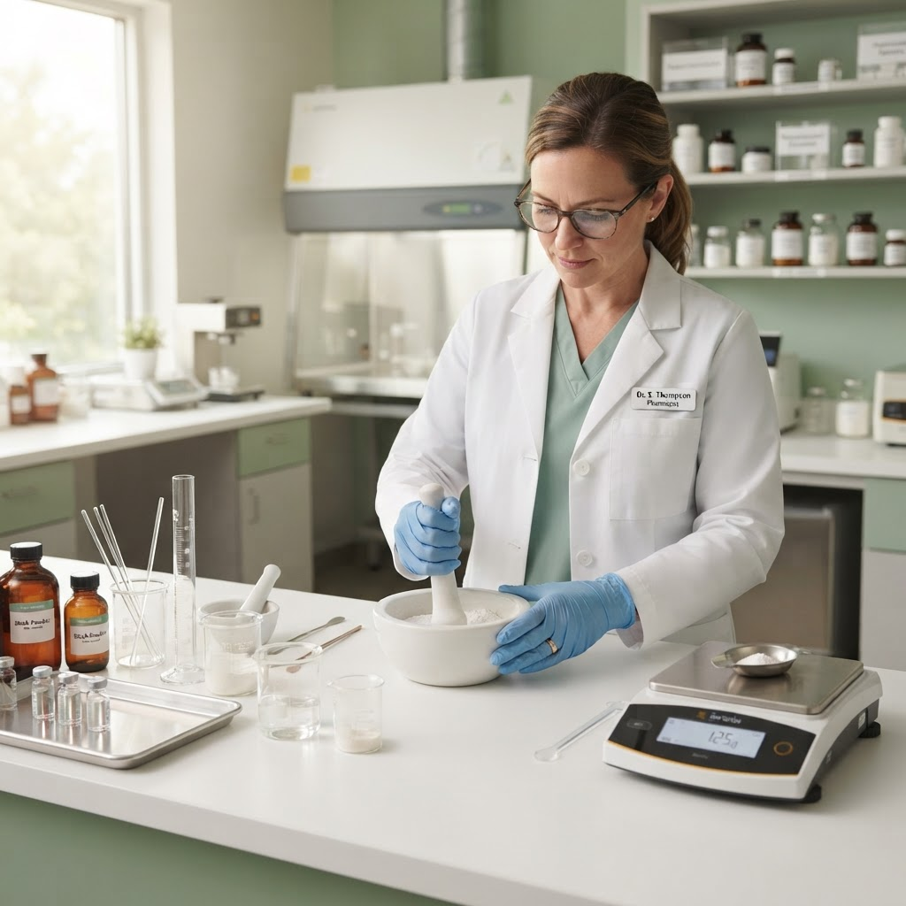 Servicio de Formulación magistral en la Farmacia Nadal Estela