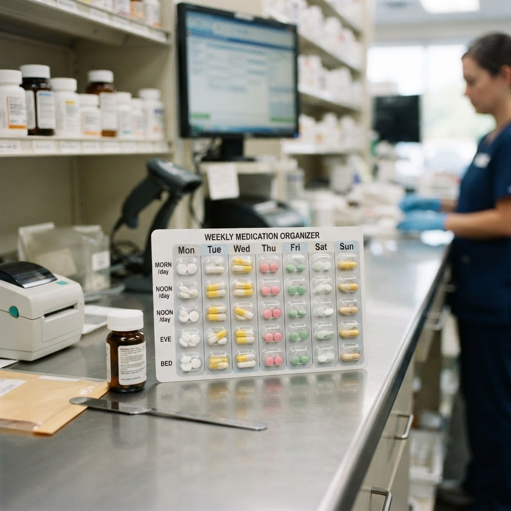 Servicio de Sistema Personalizado de Dosificación (SPD) en la Farmacia Nadal Estela